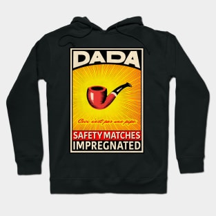 Dada Retro Matchbox Label The Pipe Hoodie